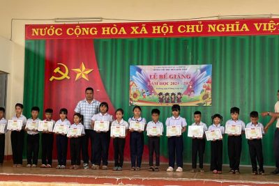 LỄ TỔNG KẾT NĂM HỌC 2025-2026 KẾT THÚC MỘT NĂM HỌC ĐẦY Ý NGHĨA
